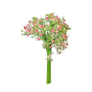 Mazzo di gypsophila in tessuto CECILIA, rosa, 30 cm, Ø 17 cm Mazzo di gypsophila in tessuto CECILIA, rosa, 30 cm, Ø 17 cm