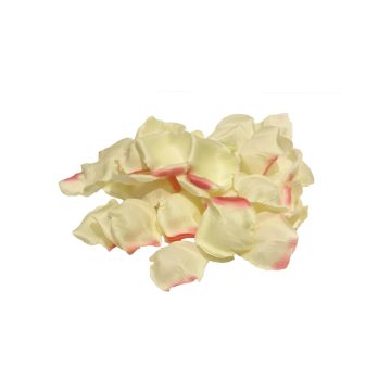 Fiori di rosa artificiali JINHUI, bianco-rosa, 60 pezzi Fiori di rosa artificiali JINHUI, bianco-rosa, 60 pezzi