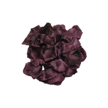 Foglie di rosa artificiali JINHUI, viola scuro, 60 pezzi Foglie di rosa artificiali JINHUI, viola scuro, 60 pezzi