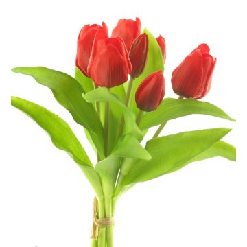 Mazzo di tulipani in tessuto LONA, rosso-nero, 30 cm Mazzo di tulipani in tessuto LONA, rosso-nero, 30 cm