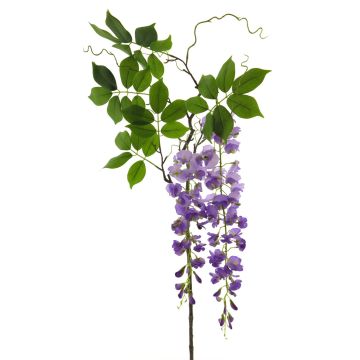 Ramo decorativo di glicine LIANMU, lilla, 140cm