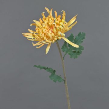Fiore artificiale, crisantemo YASULI, giallo-arancione, 70 cm, Ø 18 cm Fiore artificiale, crisantemo YASULI, giallo-arancione, 70 cm, Ø 18 cm