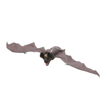 Animale di Halloween: pipistrello vampiro VAMPY con risata inquietante / funzione di movimento, LED, 90cm