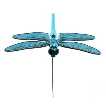 Libellula in plastica ZIQUAN, blu, 15 cm Libellula in plastica ZIQUAN, blu, 15 cm