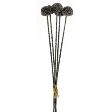 Mazzo artificiale di aglio ornamentale ANSHUO, argento, 60cm