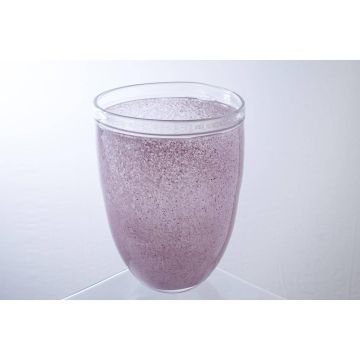 Vaso / Fioriera ALEXA, rosa, lavorato a mano, 25cm, Ø 17,5cm
