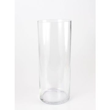 Vaso cilindrico SANSA AIR in vetro, trasparente, 50 cm, Ø 20 cm
