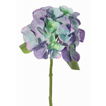 Ortensia artificiale CHIDORI, viola-blu-verde, 30 cm, Ø 13 cm Ortensia artificiale CHIDORI, viola-blu-verde, 30 cm, Ø 13 cm