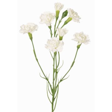 Ramo decorativo di garofano PIARA, bianco, 60 cm, Ø 3-5 cm Ramo decorativo di garofano PIARA, bianco, 60 cm, Ø 3-5 cm