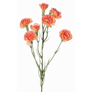 Ramo decorativo di garofano PIARA, salmone, 60 cm, Ø 3-5 cm Ramo decorativo di garofano PIARA, salmone, 60 cm, Ø 3-5 cm
