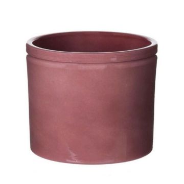 Vaso da piante ALCHIBA in ceramica, rosso merlot, 25,7cm, Ø27,8cm Vaso da piante ALCHIBA in ceramica, rosso merlot, 25,7cm, Ø27,8cm