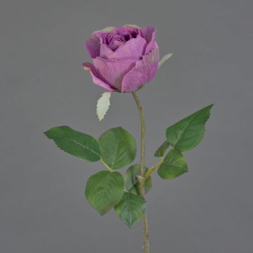 Fiore artificiale decorativo rosa POPI, viola-verde, 55 cm, Ø 7 cm Fiore artificiale decorativo rosa POPI, viola-verde, 55 cm, Ø 7 cm