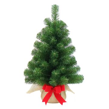 Albero di Natale artificiale WARSCHAU, sacco di iuta naturale, 60 cm, Ø 40 cm Albero di Natale artificiale WARSCHAU, sacco di iuta naturale, 60 cm, Ø 40 cm