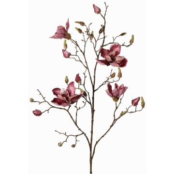 Ramo di magnolia in tessuto JACKA, rosa antico, 105cm
