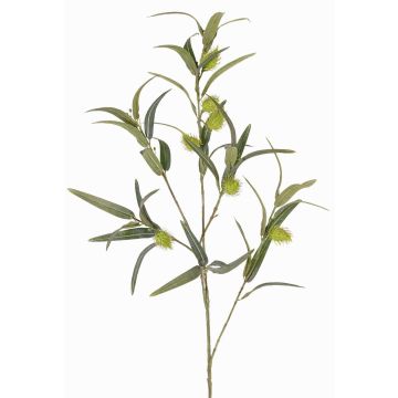 Ramo artificiale di euforbia a palloncino TASMIN, frutti, verde, 95cm