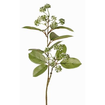 Ramo artificiale di corniolo PANGO con gemme, verde-bianco, 70cm, Ø7cm Ramo artificiale di corniolo PANGO con gemme, verde-bianco, 70cm, Ø7cm