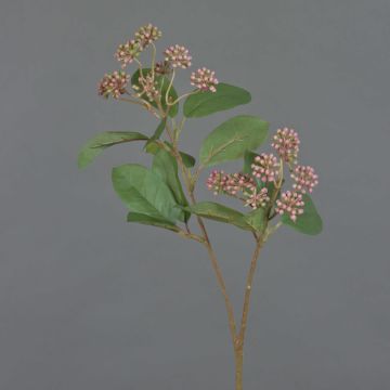 Ramo artificiale di corniolo PANGO con boccioli, rosa antico, 70 cm, Ø 7 cm