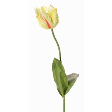 Fiore in tessuto Tulipano pappagallo UAKARI, giallo-verde-fucsia, 65cm, Ø6cm Fiore in tessuto Tulipano pappagallo UAKARI, giallo-verde-fucsia, 65cm, Ø6cm