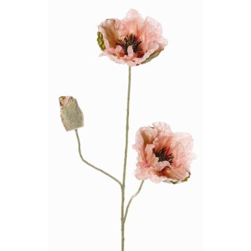 Fiore di papavero artificiale MODLING, rosa, 75cm, Ø12cm