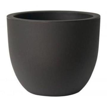 Copri vaso rotondo ETRION in plastica, nero, 52 cm, Ø 64 cm Copri vaso rotondo ETRION in plastica, nero, 52 cm, Ø 64 cm
