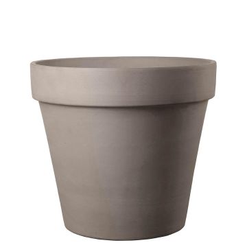 Vaso da fiori in terracotta NUVENS, color taupe, 54cm, Ø60cm Vaso da fiori in terracotta NUVENS, color taupe, 54cm, Ø60cm