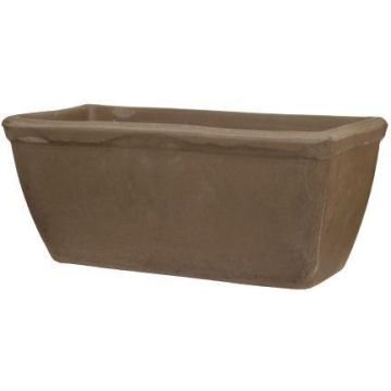 Fioriera MUKIL in terracotta, marrone, 39 x 18 x 17 cm Fioriera MUKIL in terracotta, marrone, 39 x 18 x 17 cm