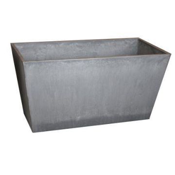 Fioriera ANDIF in beton di legno, grigio, 100x32x49 cm Fioriera ANDIF in beton di legno, grigio, 100x32x49 cm