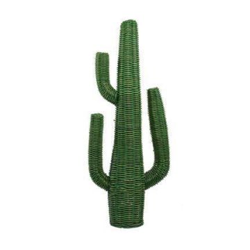 Cactus decorativo SELORA in rattan, verde, 30x70x152 cm Cactus decorativo SELORA in rattan, verde, 30x70x152 cm