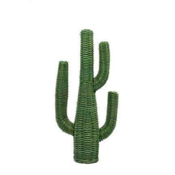Cactus decorativo SELORA in rattan, verde, 20x46x110 cm Cactus decorativo SELORA in rattan, verde, 20x46x110 cm
