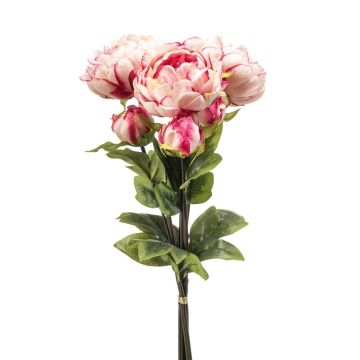 Mazzo di fiori artificiali di peonie VATANA, rosa-fucsia, 50 cm, Ø 18 cm Mazzo di fiori artificiali di peonie VATANA, rosa-fucsia, 50 cm, Ø 18 cm