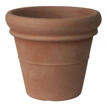 Vaso in plastica MYRDEN, effetto terracotta, 44 cm, Ø 51 cm Vaso in plastica MYRDEN, effetto terracotta, 44 cm, Ø 51 cm