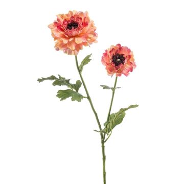 Fiore artificiale ranuncolo LOLYN, rosa pesca, 65 cm Fiore artificiale ranuncolo LOLYN, rosa pesca, 65 cm