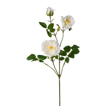 Ramo artificiale di peonia KROVEL, color crema, 75 cm