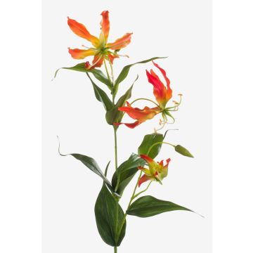 Gloriosa finta FUJITA, giallo-arancione, 80cm, Ø15cm