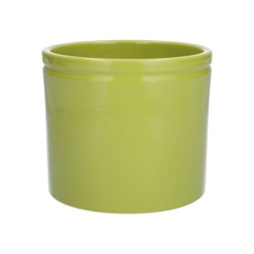 Vaso in ceramica ALCHIBA, verde mela, 17,6 cm, Ø 19,4 cm Vaso in ceramica ALCHIBA, verde mela, 17,6 cm, Ø 19,4 cm