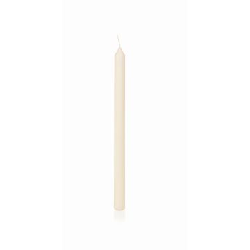 Candela da altare NADEGE in ceresina al 100%, avorio, 30 cm, Ø 3 cm, 21 ore - Prodotto in Germania