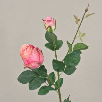 Rosa artificiale CARUSA, rosa, 80 cm, Ø 8 cm Rosa artificiale CARUSA, rosa, 80 cm, Ø 8 cm