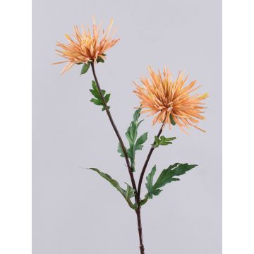 Crisantemo finto ESTELLE, giallo-arancione, 70cm, Ø8-10cm Crisantemo finto ESTELLE, giallo-arancione, 70cm, Ø8-10cm