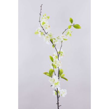 Ramo di ciliegio decorativo VALESKA, fiorito, bianco, 105cm