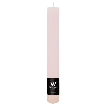 Candela a bastoncino AURORA, rosa chiaro, 20 cm, Ø 3,5 cm, 23 ore - Prodotto in Germania Candela a bastoncino AURORA, rosa chiaro, 20 cm, Ø 3,5 cm, 23 ore - Prodotto in Germania