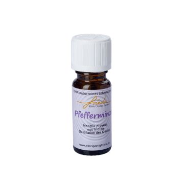 Olio essenziale naturale ROMERO, Menta piperita, 10ml, 7cm, Ø2,3cm
