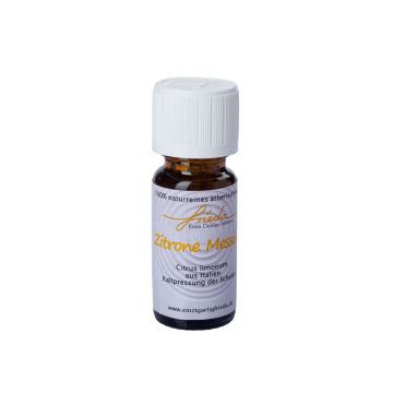 Olio essenziale naturale ROMERO, Limone Messina, 10ml, 7cm, Ø2,3cm