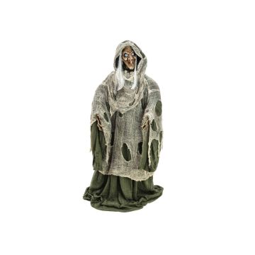 Figura decorativa di Halloween strega PATHERA con funzione di movimento e suono, LED, 150 cm