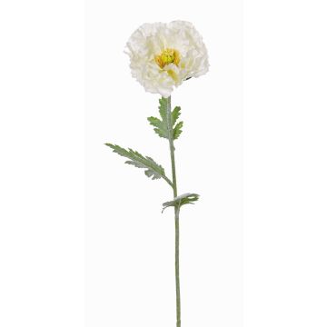 Papavero finto BAHIRA, crema, 75cm, Ø 13cm Papavero finto BAHIRA, crema, 75cm, Ø 13cm