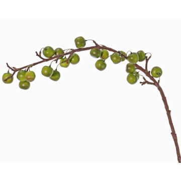 Ramo di melo decorativo BORIAN con frutti, verde, 95cm Ramo di melo decorativo BORIAN con frutti, verde, 95cm