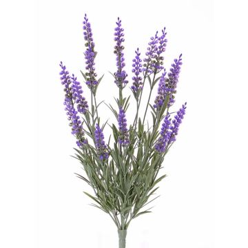 Lavanda di plastica LEINA, su stelo, zona trasversale, viola, 45cm, Ø2cm
