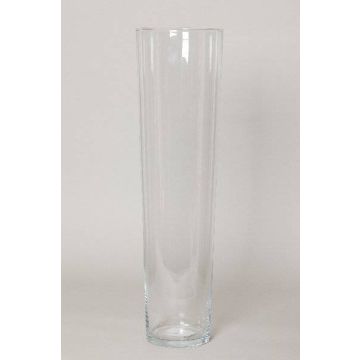 Vaso da pavimento AMNA OCEAN, imbuto/rotondo, trasparente, 70cm, &Oslash;17cm