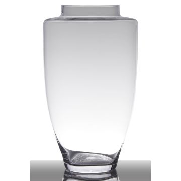 Vaso da pavimento in vetro LACEY, imbuto/rotondo, trasparente, 31,5cm, Ø18cm