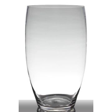 Vaso da pavimento in vetro HENRY, imbuto/rotondo, trasparente, 46cm, Ø26cm Vaso da pavimento in vetro HENRY, imbuto/rotondo, trasparente, 46cm, Ø26cm