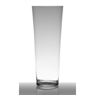 Vaso da pavimento in vetro AMNA EARTH, imbuto/rotondo, trasparente, 40cm, Ø16,5cm Vaso da pavimento in vetro AMNA EARTH, imbuto/rotondo, trasparente, 40cm, Ø16,5cm